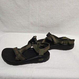 Chaco Z Cloud Green Strappy Sandals Open Toe Water Hiking Shoes Mens Size 8